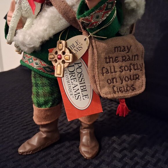 Possible Dreams May the Rain Fall Softly On Your Fields #4033661 w/ Charm & Lamb - Picture 4 of 16